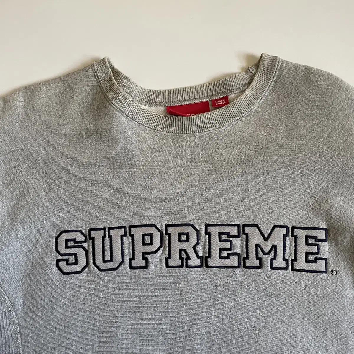 90-2000s Supreme 슈프림 OG 크루넥 스웻셔츠 맨투맨